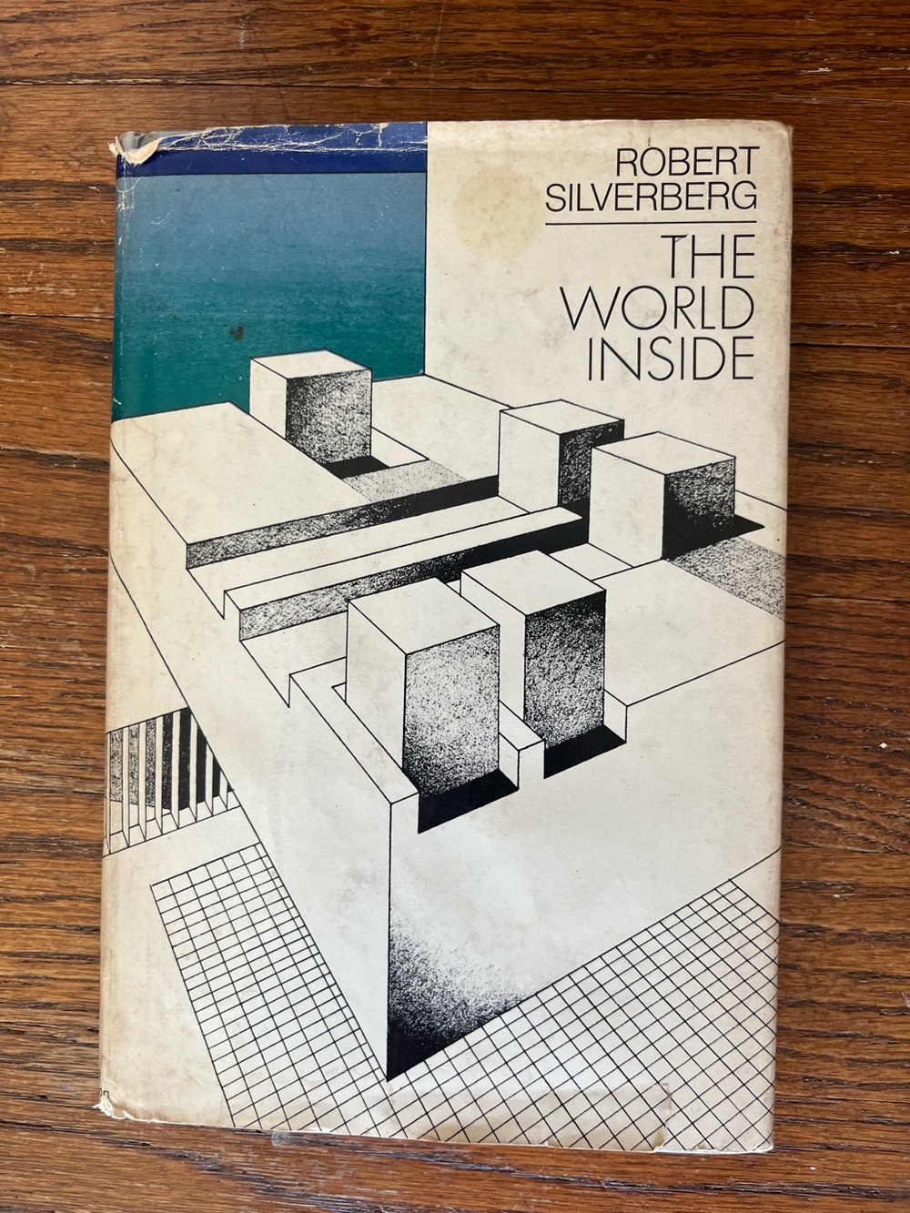 The World Inside hardcover w/ dust jacket Robert Silverberg vintage book